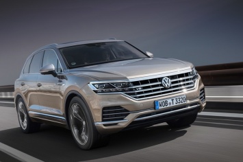 На Volkswagen Touareg установили двигатель V8