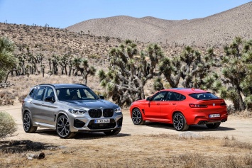 Новые BMW X3 M и BMW X4 M и их версии Competition