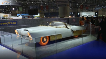 В Goodyear сделали новые полупрозрачные шины для ретро-концепта Golden Sahara II