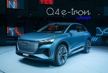 Представлен электрический кроссовер Audi Q4 e-tron с запасом хода 450 км