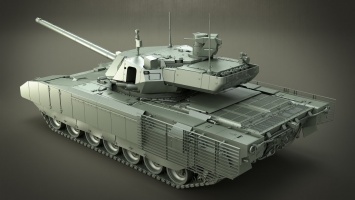 Танк Т-14 на базе «Арматы» получил встроенный санузел