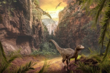 Археологи установили, что некоторые динозавры пережили падение астероида