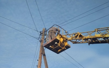 В Марьинке спустя две недели восстановили электроснабжение