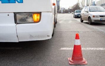 В Днепре автобус сбил велосипедистку