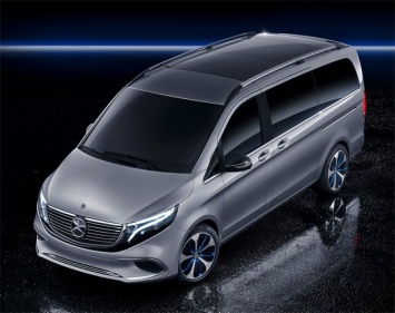 Mercedes-Benz Concept EQV - концепт премиального микроавтобуса с электромотором