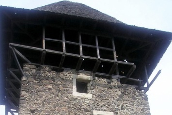 Крыша Невицкого замка рухнула из-за непогоды