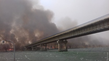 Масштабный пожар в днестровских плавнях потушили