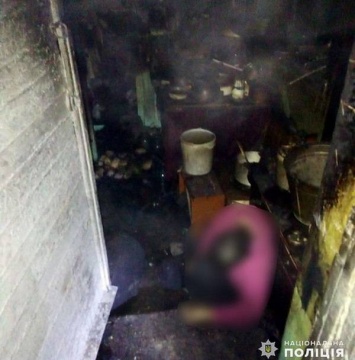 В полиции рассказали подробности пожара в Красногоровке