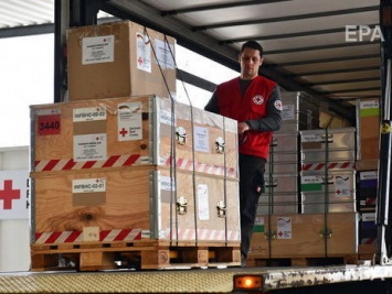 Международный комитет Красного Креста направил на оккупированный Донбасс 180 тонн гумпомощи - Госпогранслужба Украины