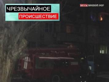 При пожаре на ул. Ярославской в Кривом Роге 13 марта спасена женщина, мужчина погиб