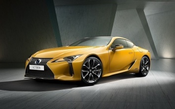 Желтую спецверсию купе Lexus LC 500 Yellow Edition оценили в 8 285 000 рублей