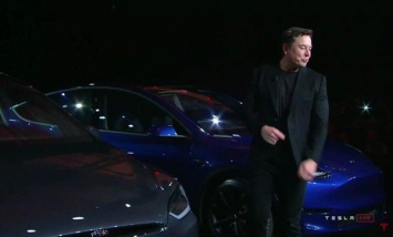 Илон Маск представил кроссовер Tesla Model Y: как прошла презентация. Видео
