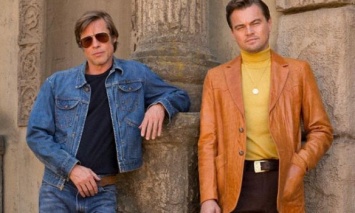 Брэд Питт и Леонардо Ди Каприо появились на первом постере нового фильма Квентина Тарантино