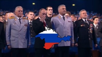 «Болит за Крым»: Путин едва сдержал слезы на концерте в честь воссоединения России с полуостровом