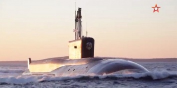 Российский ВМФ показал испытания подводного ракетоносца типа «Борей»