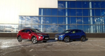 У кого оскал шире: сравнительный тест Hyundai Tucson и Mitsubishi Eclipse Cross
