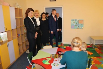 Новокаховский инклюзивно-ресурсный центр посетила Марина Порошенко