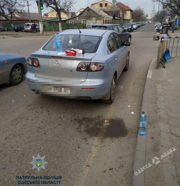 Конфликт на дороге в Одессе перерос в поножовщину (фото)