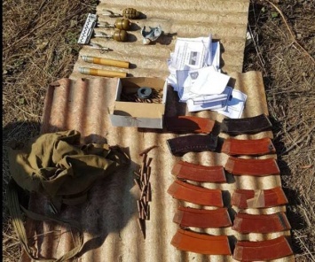В Лисичанске нашли схрон боевика
