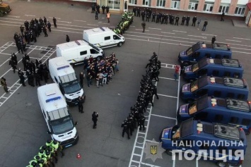 В Днепре прошел второй этап учений полиции и Нацгвардии по безопасности во время избирательного процесса