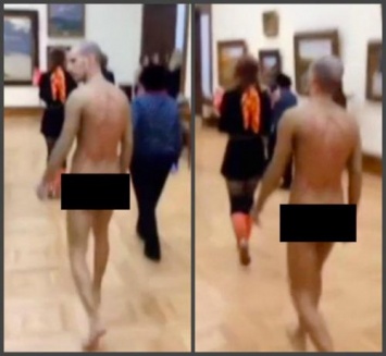 Атака на Третьяковку: После дерзкого похищения картины Куинджи в Третьяковскую галерею пришел нудист