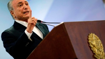 Экс-президента Бразилии Темера задержали по подозрению во взяточничестве, - Reuters