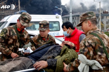 В результате взрыва на химзаводе в Китае погибли десятки людей