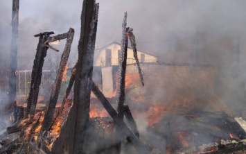 Херсонские спасатели продолжают тушить возгорания камыша