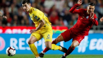 Украина устояла против Португалии в отборе Евро-2020