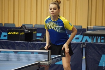 Одесская спортсменка завоевала полный комплект медалей на чемпионате Украины по настольному теннису