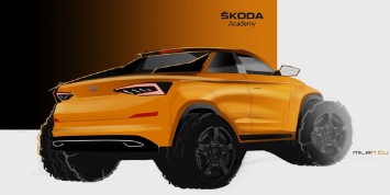 Skoda представит пикап на базе модели Skoda Kodiaq