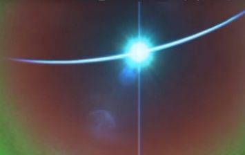 Лунный зонд снял восход Солнца над Землей (видео)