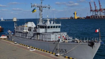 Украинские моряки-курсанты учатся на кораблях НАТО