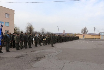 В Криворожской воинской части 3011 отметили пятую годовщину создания Национальной гвардии Украины