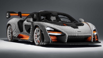 McLaren Senna собрали из Lego