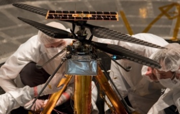 NASA завершило испытания вертолета для Марса (фото)