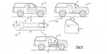 Ford запатентовал новые двери для возрожденного Bronco