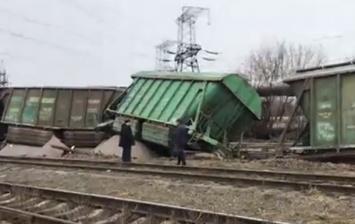 В Киеве на железной дороге произошла авария