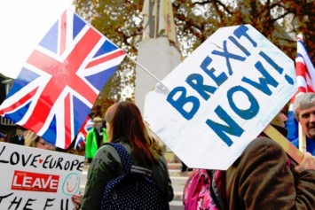 В Лондоне прошли массовые протесты сторонников Brexit