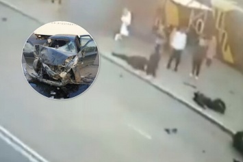 Смертельная авария с нацгвардейцами в Одессе: в сеть попало первое видео