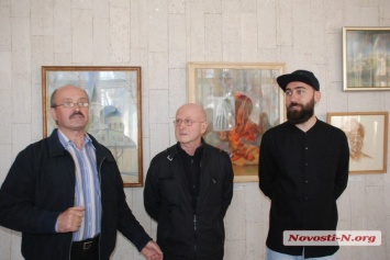 Художник и преподаватель от Бога: в Николаеве открылась выставка работ Геннадия Плужника
