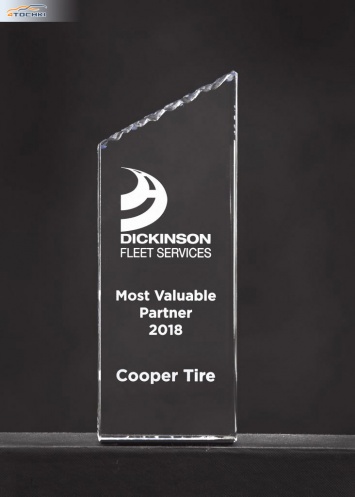 DFS признала Cooper Tires самым ценным партнером