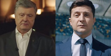 Порошенко и Зеленский сделали две ошибки в украинском языке, обращаясь друг к другу