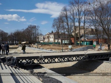 Новые фонтаны и озеро: как движется реконструкция сада Шевченко