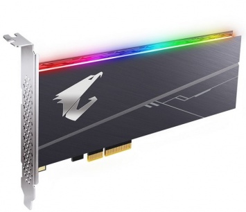 Gigabyte Aorus RGB AIC NVMe SSD - накопители в форм-факторе карт расширения для ПК