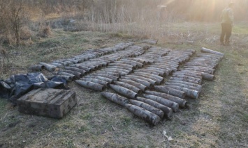 В Луганской области на турбазе нашли артснаряды калибра 152 мм