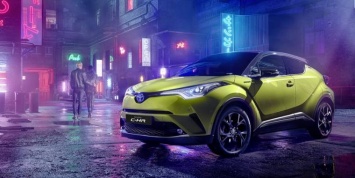 Toyota создала специальную версию C-HR Neon Lime