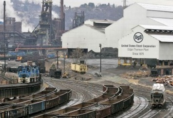 Акции US Steel подешевели на 10%