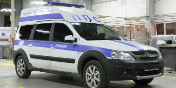 В Москве подожгли машину прибывших на вызов полицейских