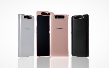 Samsung показала новый смартфон с тройной поворотной камерой